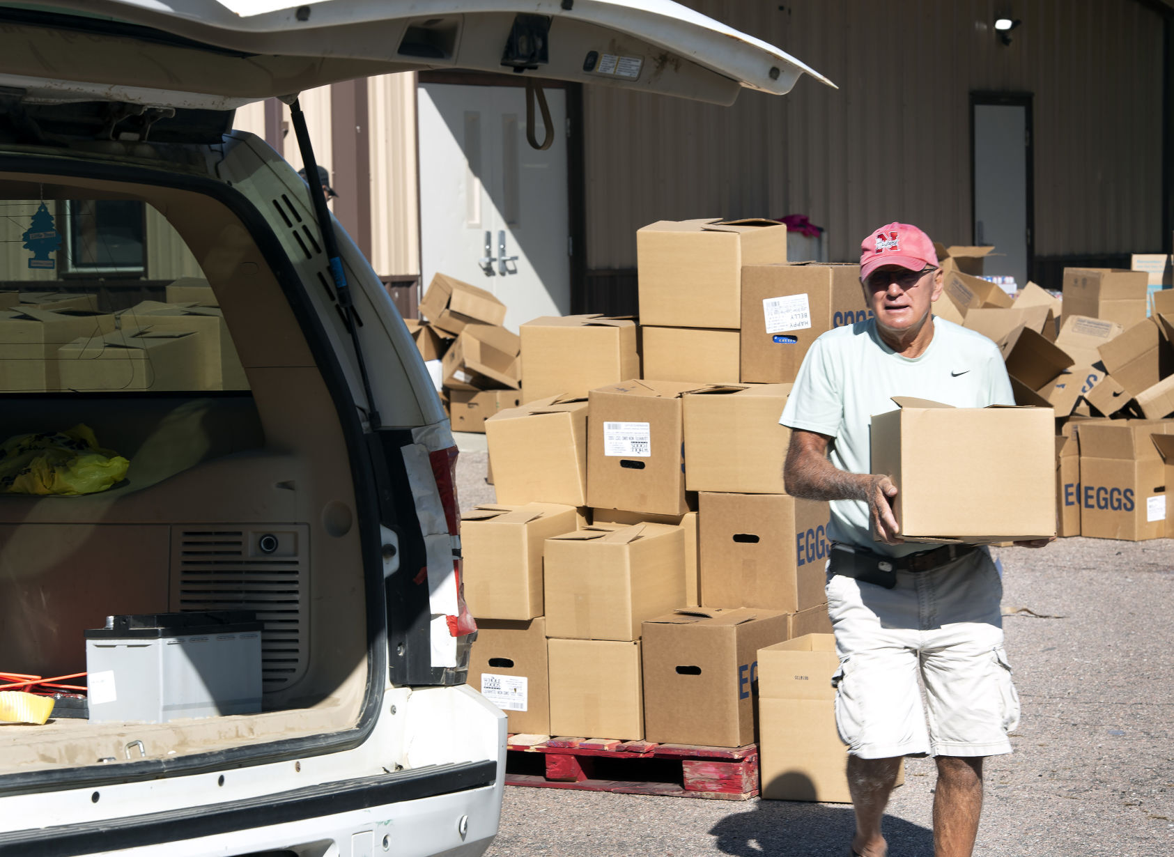 Macy mobile food bank